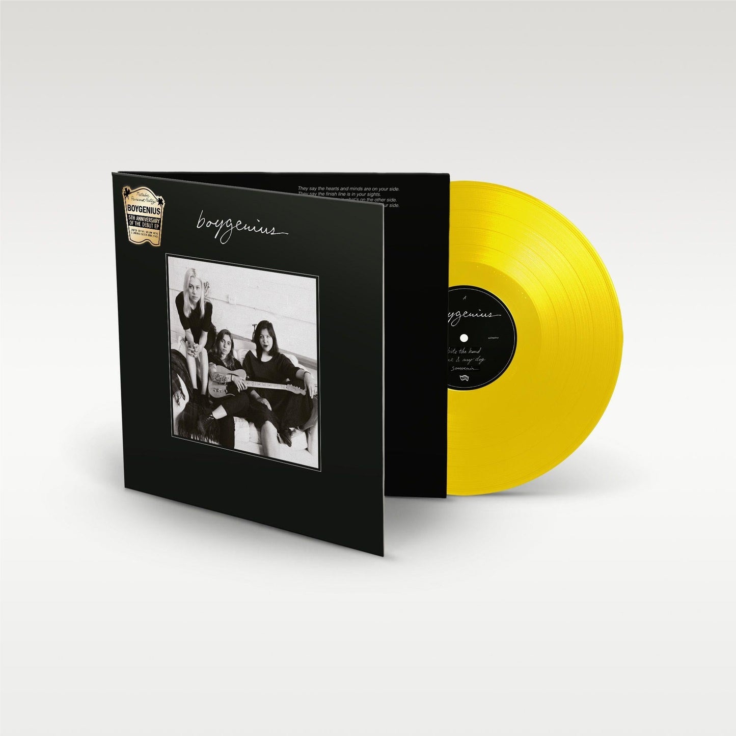 Boygenius - Boygenius - 5th Anniversary Revisionist History Edition Yellow Vinyl EP Record