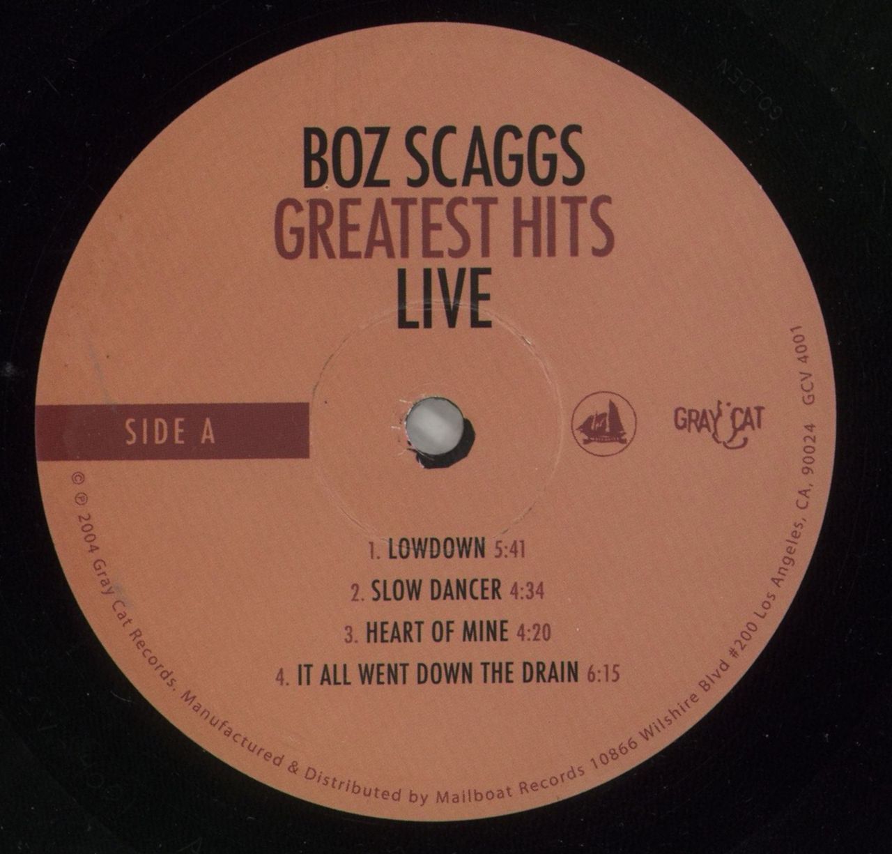 Boz Scaggs Greatest Hits Live - 180gm Vinyl US 3-LP vinyl set