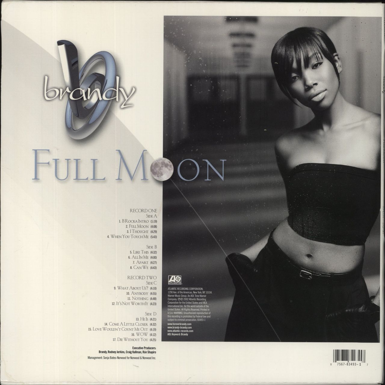 Brandy Full Moon US 2-LP vinyl set