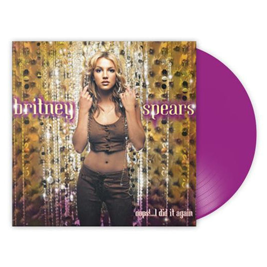 Britney Spears - Oops!... I Did It Again - Neon Violet Vinyl LP Record