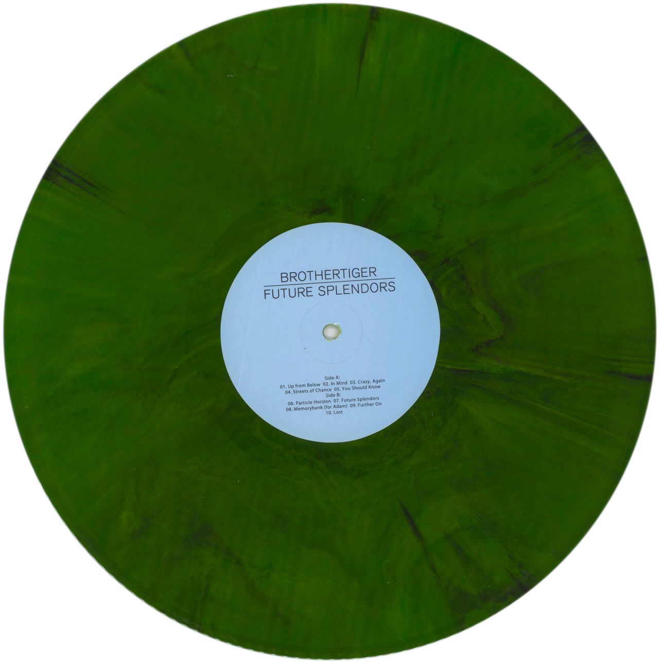 Brothertiger Future Splendors - Green Marble Vinyl US Vinyl LP