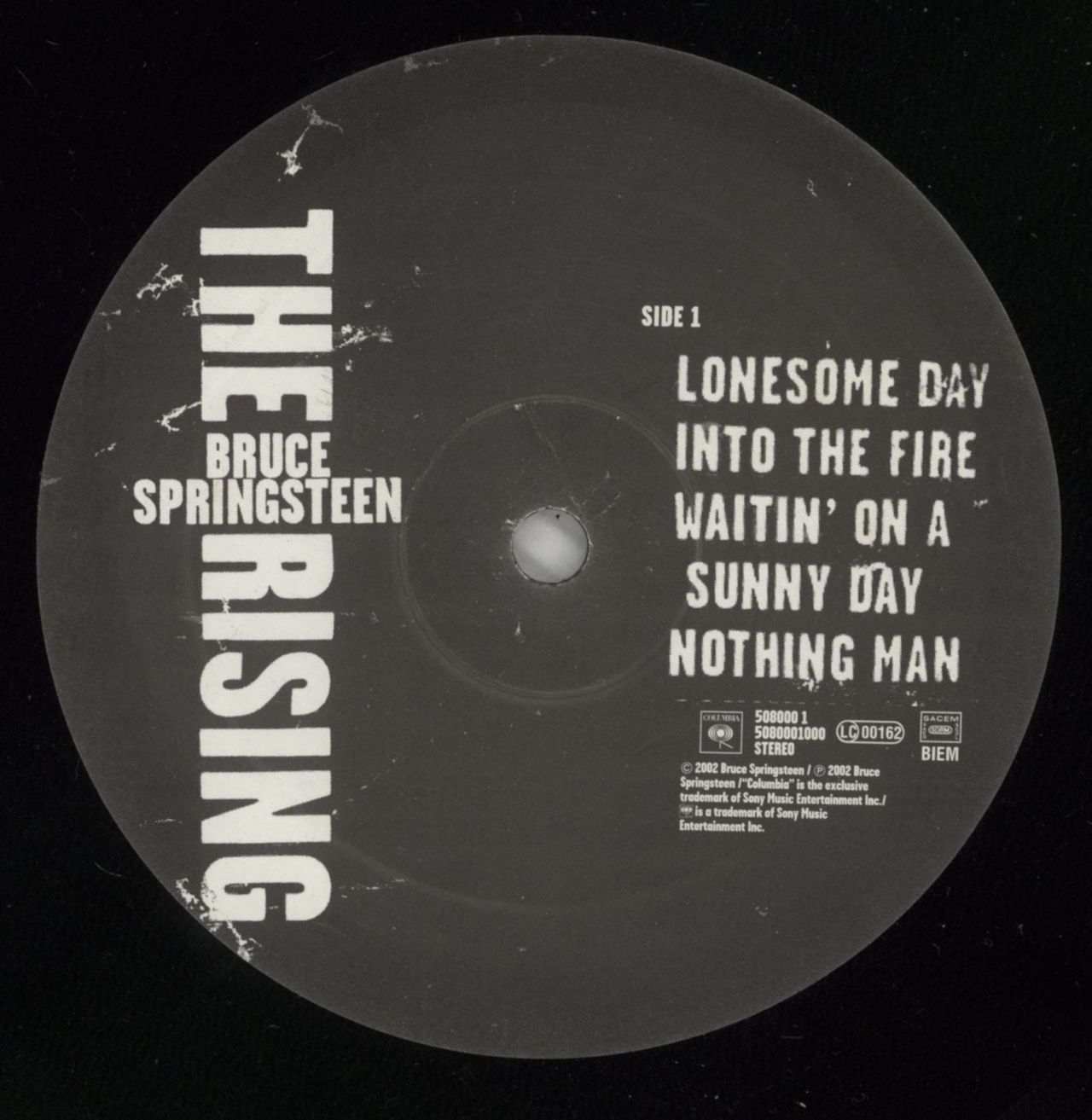 Bruce Springsteen The Rising - 1st - VG/EX UK 2-LP vinyl set