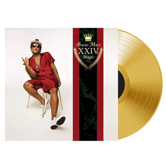 Bruno Mars - 24K Magic - Gold Vinyl LP Record