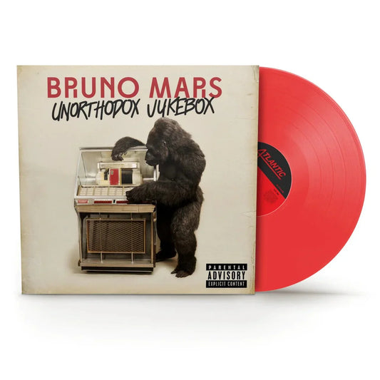 Bruno Mars - Unorthodox Jukebox - Neon Coral Vinyl LP Record