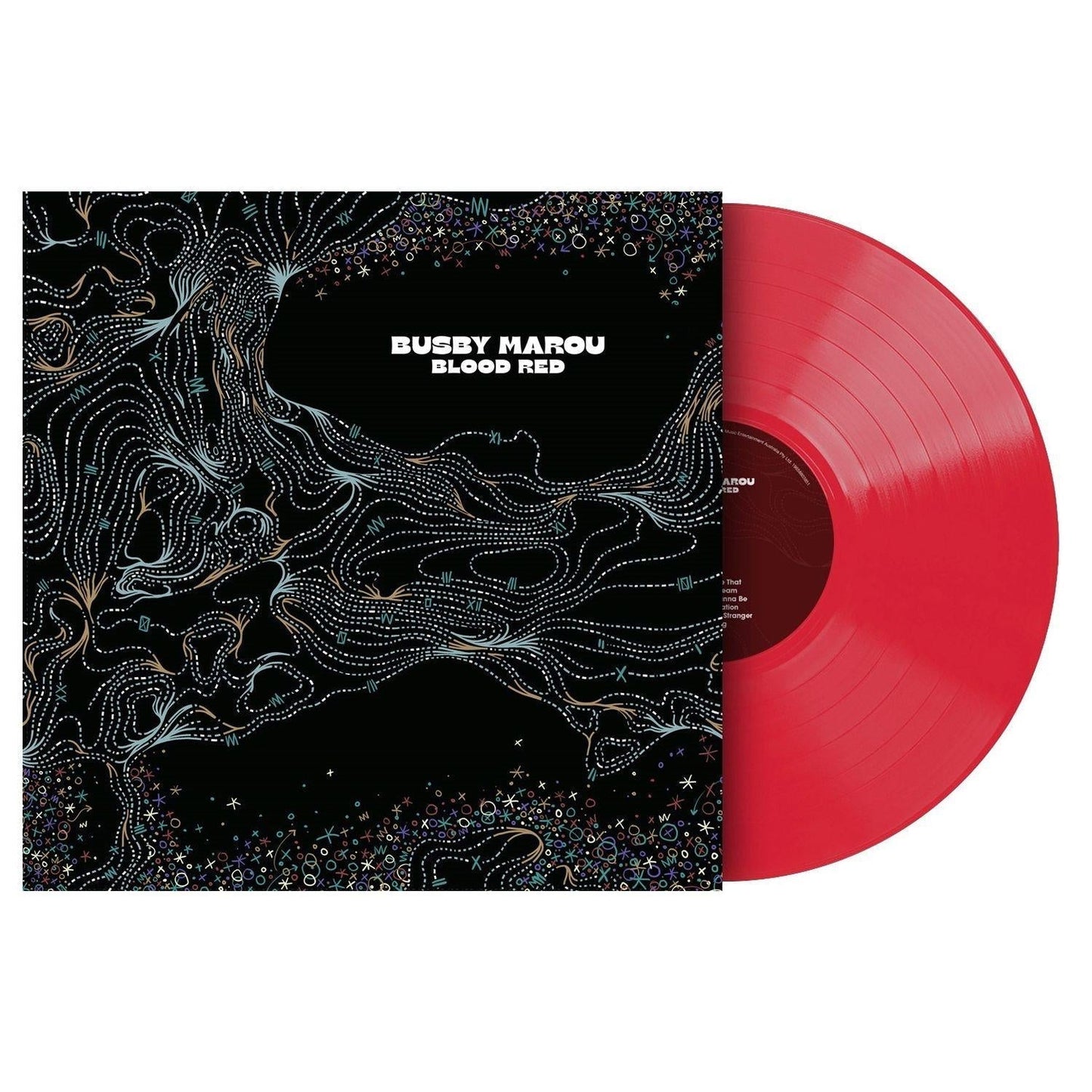 Busby Marou - Blood Red - Clear Red Vinyl LP Record