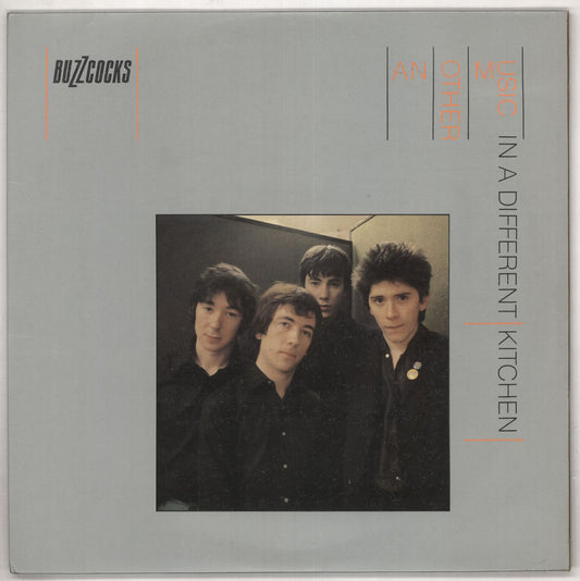 Buzzcocks Another Music In a Different Kitchen + Bag UK Vinyl LP