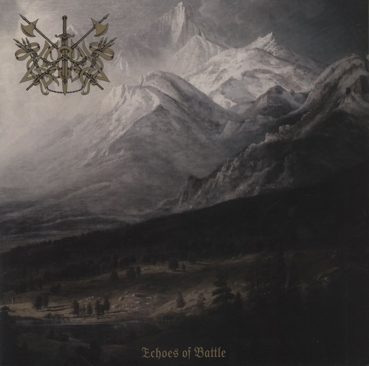 Caladan Brood Echoes Of Battle - Amber Vinyl US 2-LP vinyl set