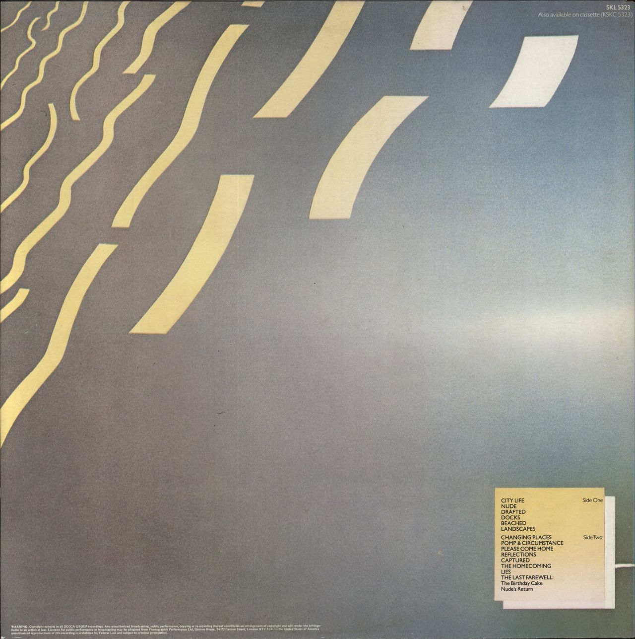 Camel Nude Dutch Vinyl LP