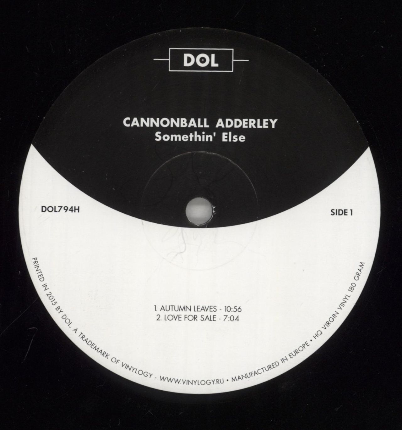 Cannonball Adderley Somethin' Else - 180gm Vinyl UK Vinyl LP
