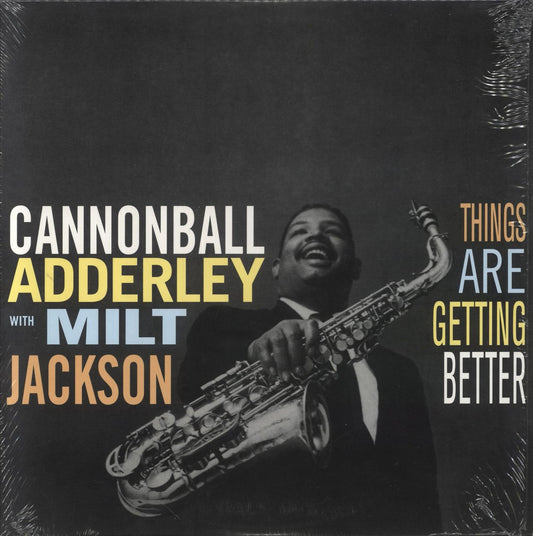 Cannonball Adderley Things Are Getting Better UK Vinyl LP