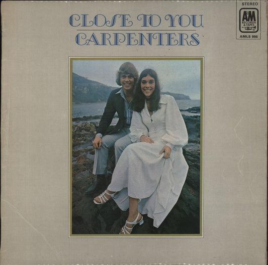 Carpenters Close To You - 1st - Brown Vinyl - EX UK Vinyl LP