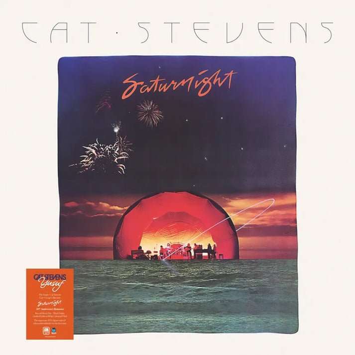 Cat Stevens - Saturnight - Black Friday RSD 2024 Tangerine Splatter Vinyl LP Record