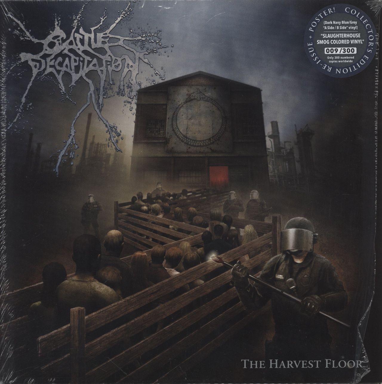 Cattle Decapitation The Harvest Floor - Low Number - Hype-sticker German Vinyl LP