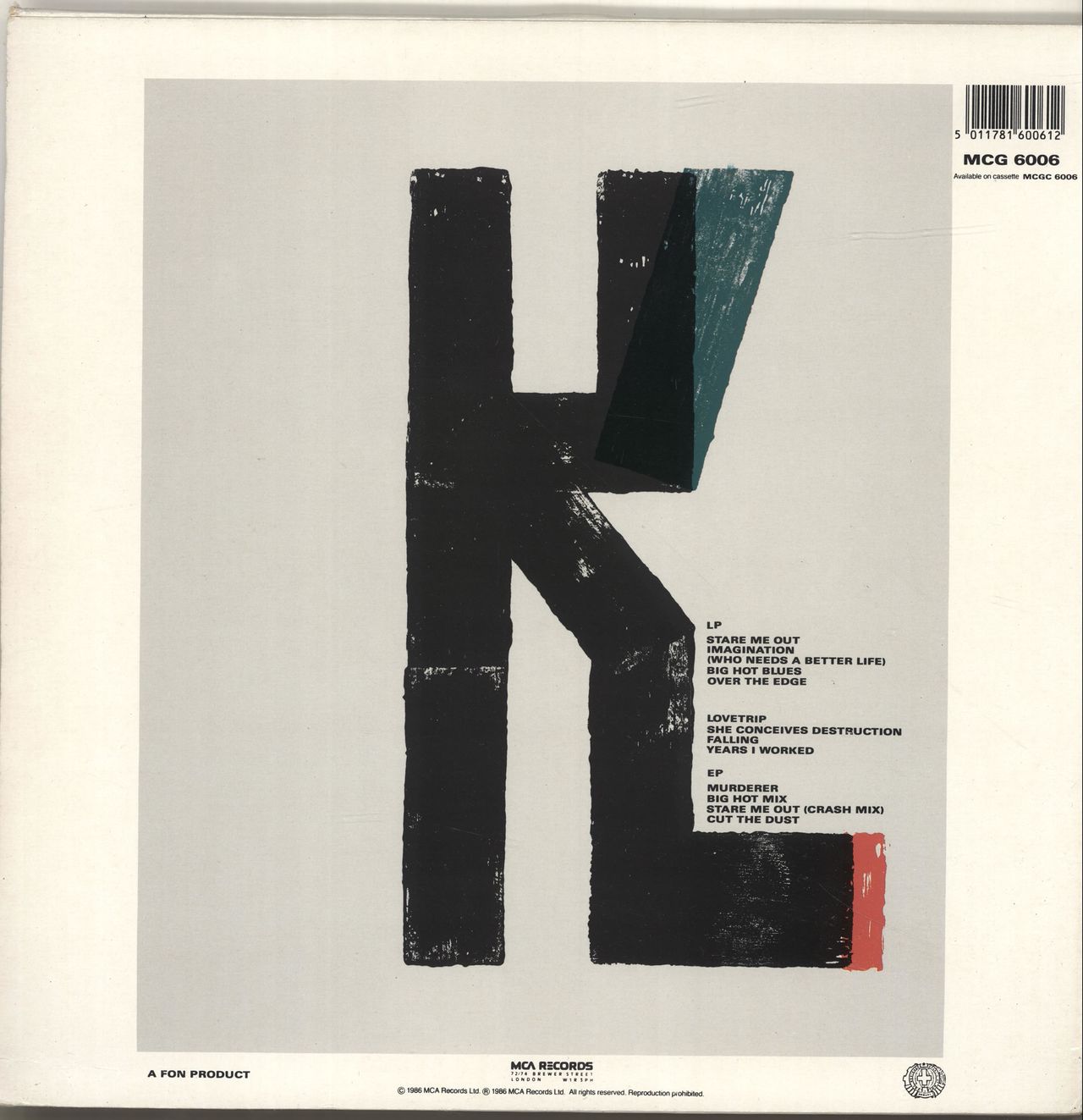 Chakk 10 Days In An Elevator + Bonus 4-track EP UK 2-LP vinyl set