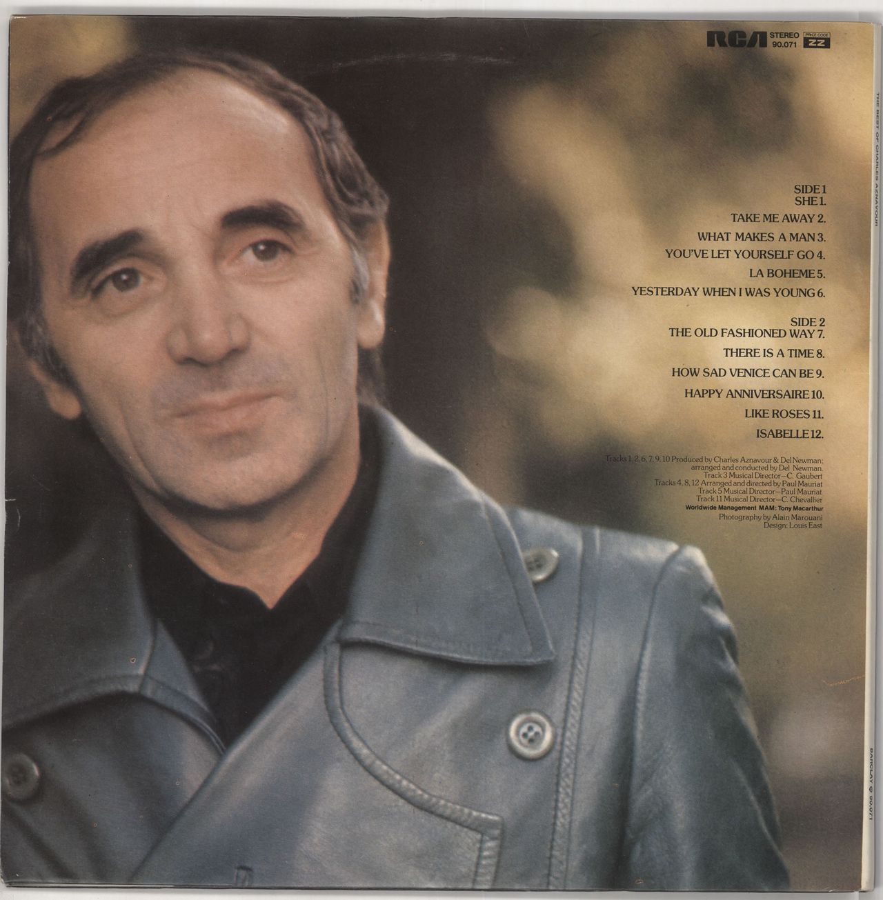 Charles Aznavour The Best Of Charles Aznavour UK Vinyl LP