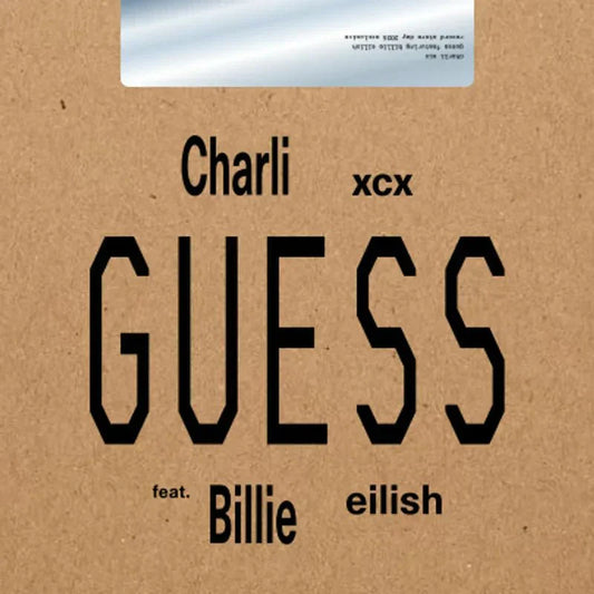 Charli XCX Featuring Billie Eilish - Guess - 7" Vinyl Record