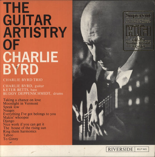 Charlie Byrd The Guitar Artistry Of Charlie Byrd - Nimbus - EX UK Vinyl LP