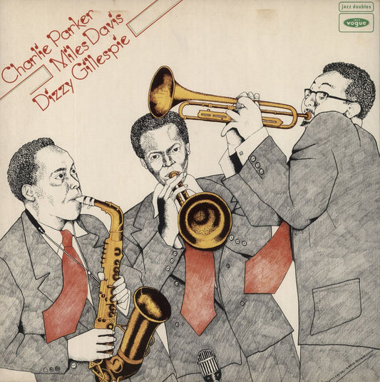 Charlie Parker Charlie Parker, Miles Davis, Dizzy Gillespie - White Label UK 2-LP vinyl set
