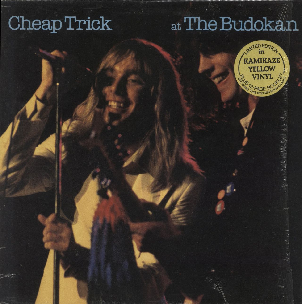 Cheap Trick At The Budokan - Yellow Vinyl - Complete UK Vinyl LP