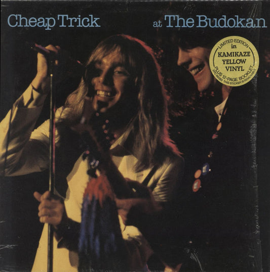 Cheap Trick At The Budokan - Yellow Vinyl - Complete UK Vinyl LP