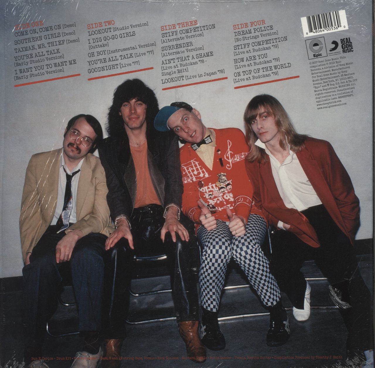 Cheap Trick The Epic Archive, Vol. 1 [1975-1979] - RSD17 - Yellow Vinyl - Shrink & Hype-sticker US 2-LP vinyl set