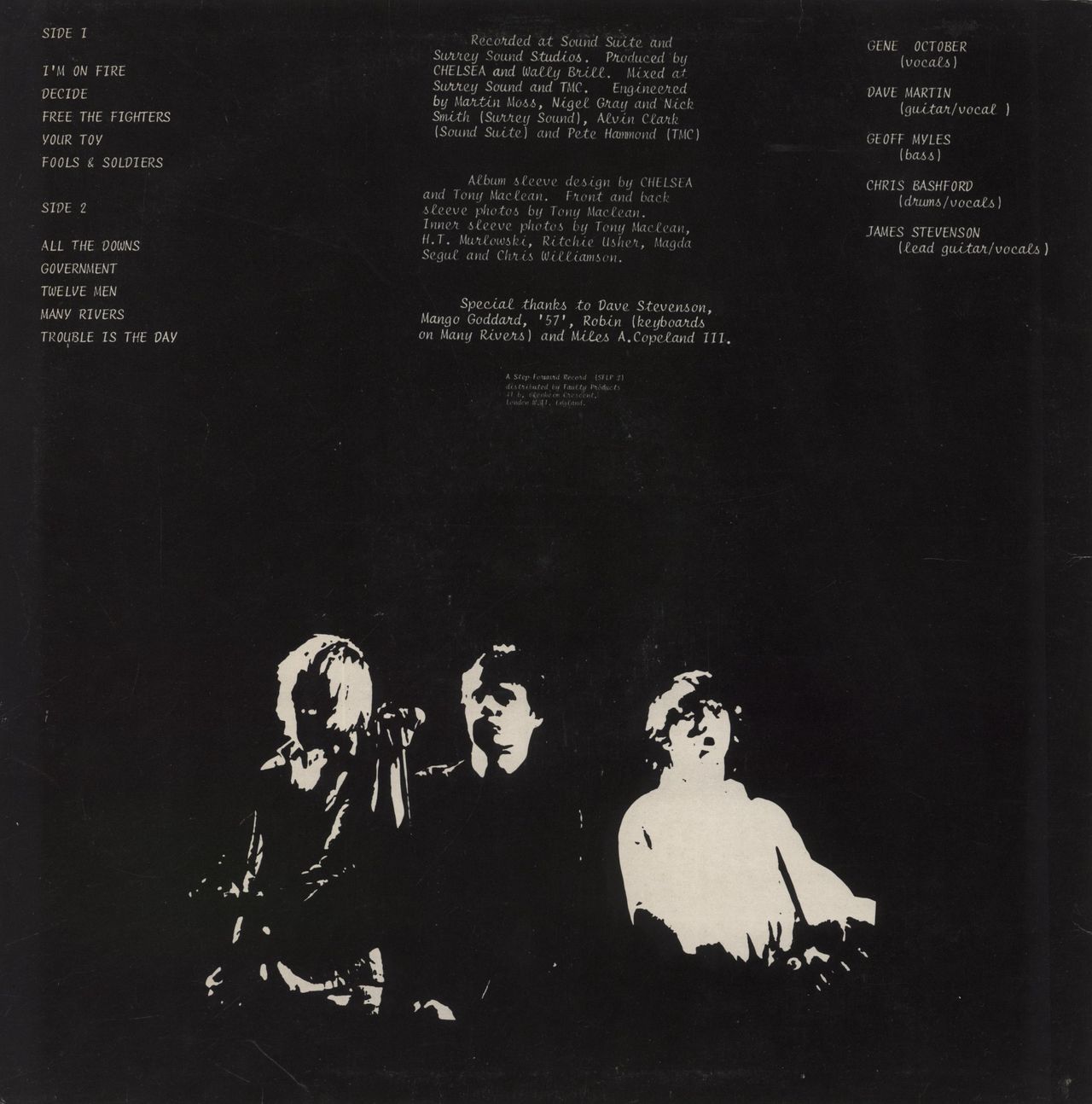 Chelsea Chelsea - VG UK Vinyl LP