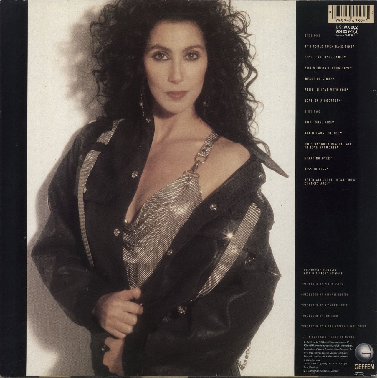 Cher Heart Of Stone German Vinyl LP