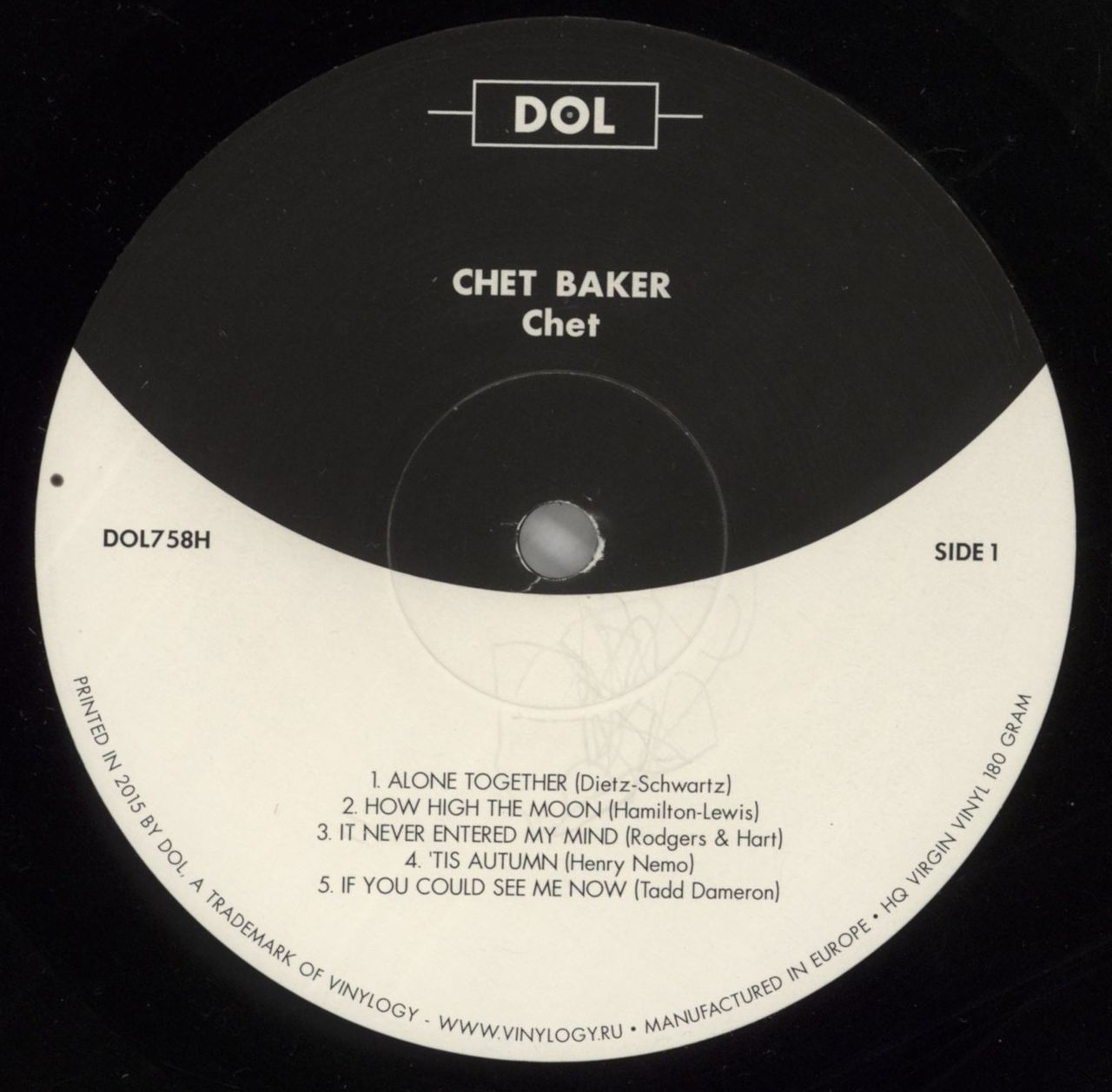 Chet Baker Chet - 180gm - EX German Vinyl LP