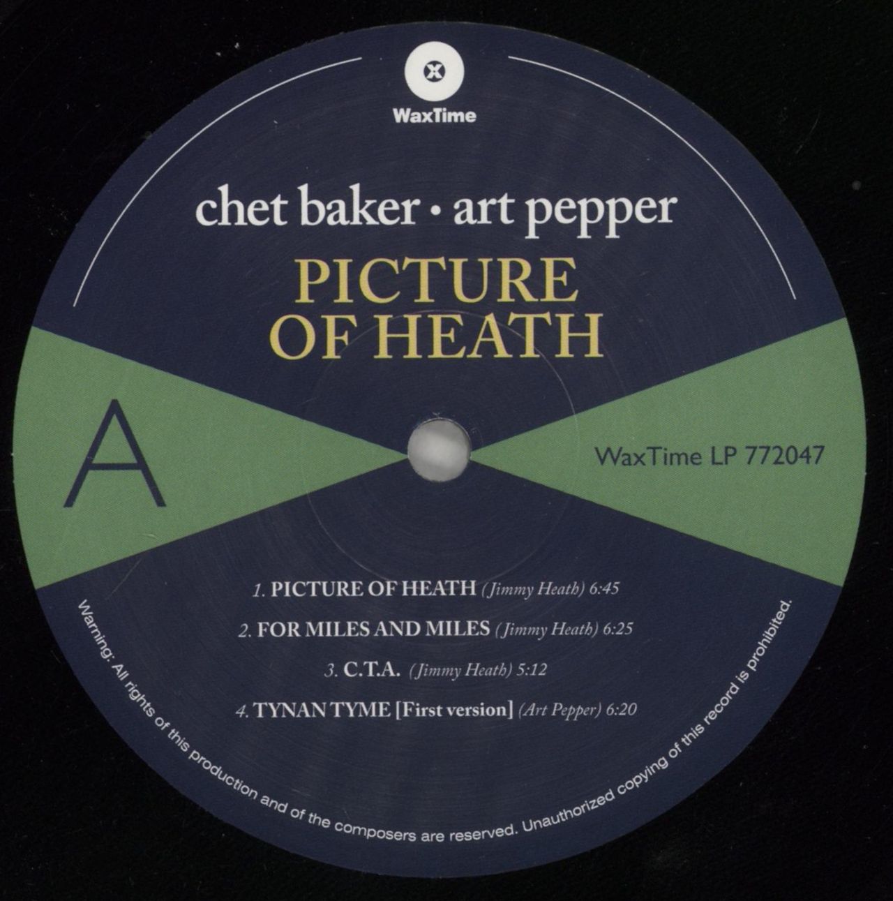 Chet Baker Picture Of Heath - 180gm Vinyl UK Vinyl LP