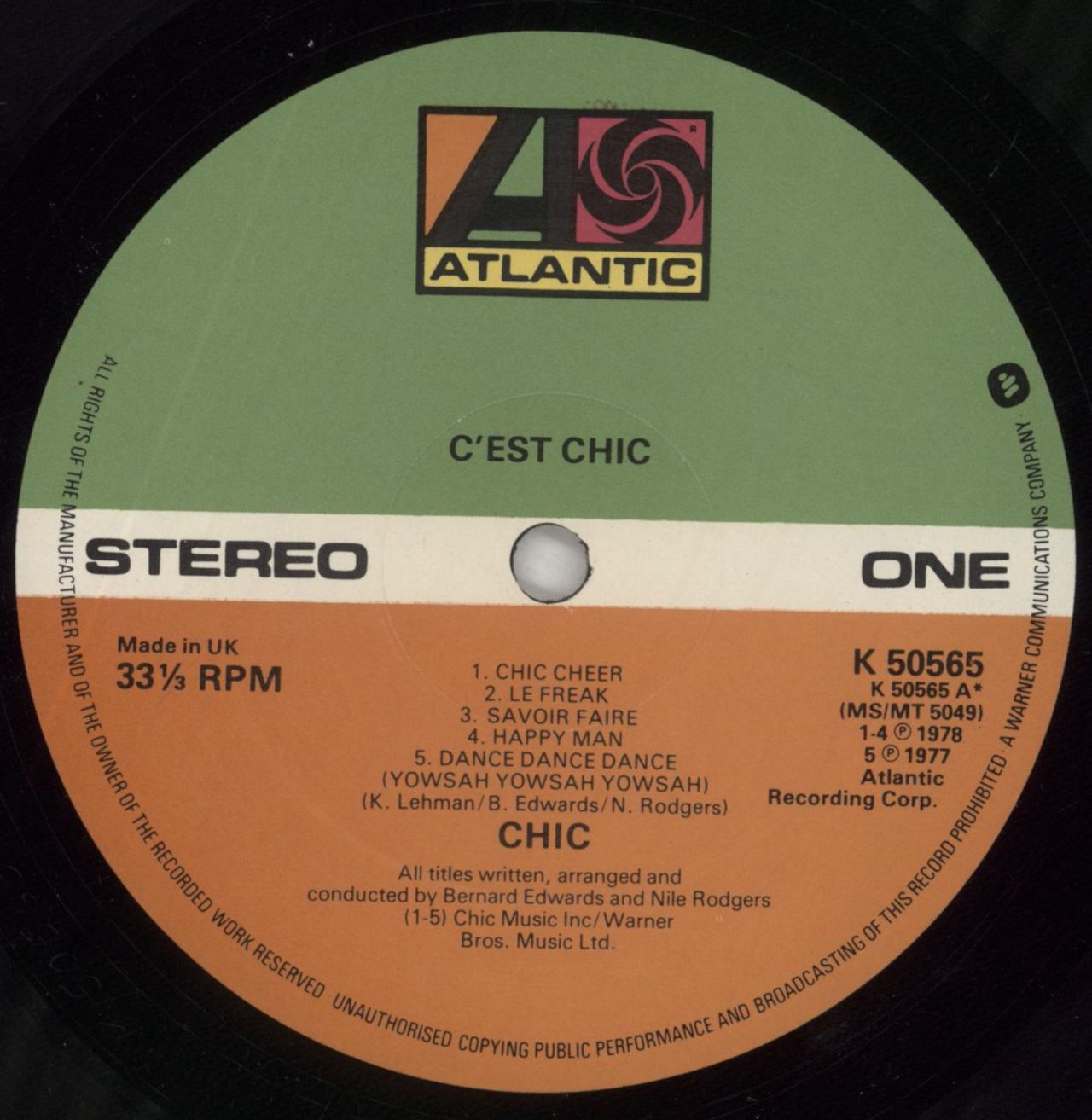 Chic C'est Chic - EX UK Vinyl LP