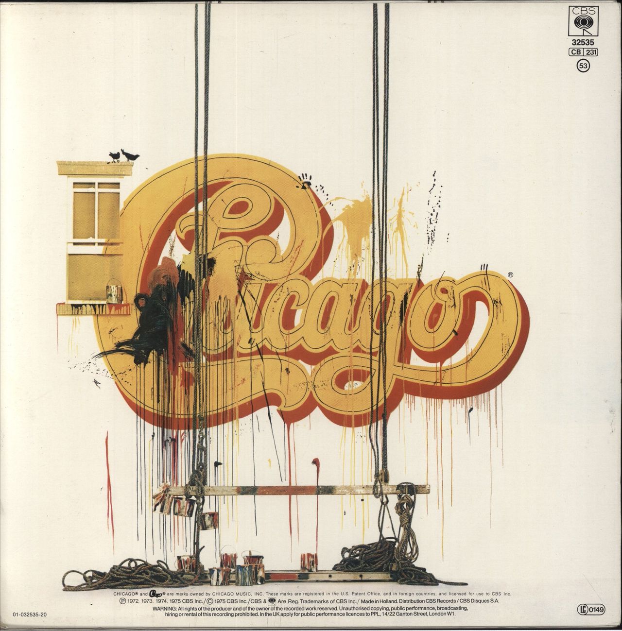 Chicago Greatest Hits - Chicago IX Dutch Vinyl LP