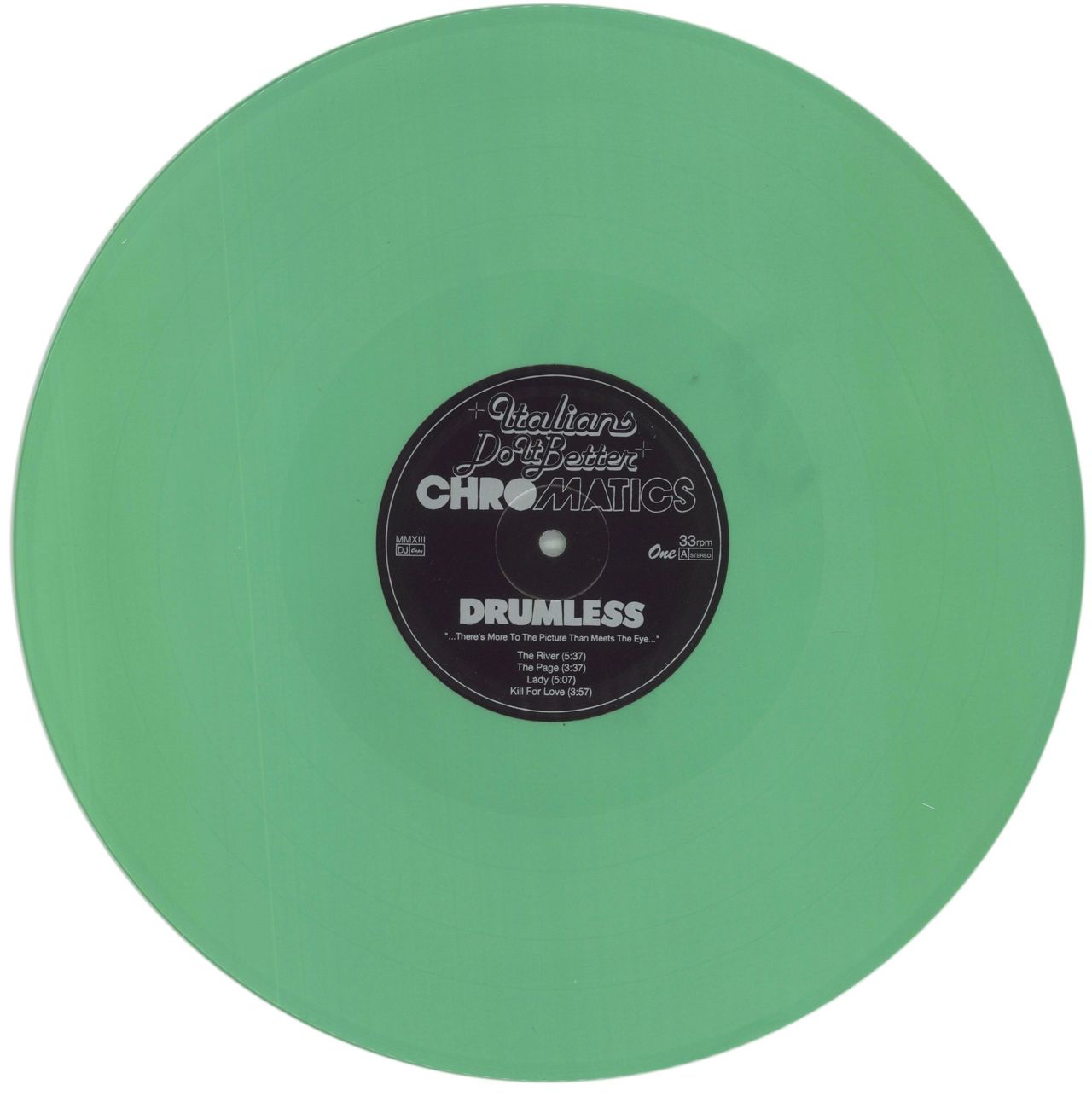 Chromatics Drumless - 180 Gram - Mint Green Vinyl US Vinyl LP