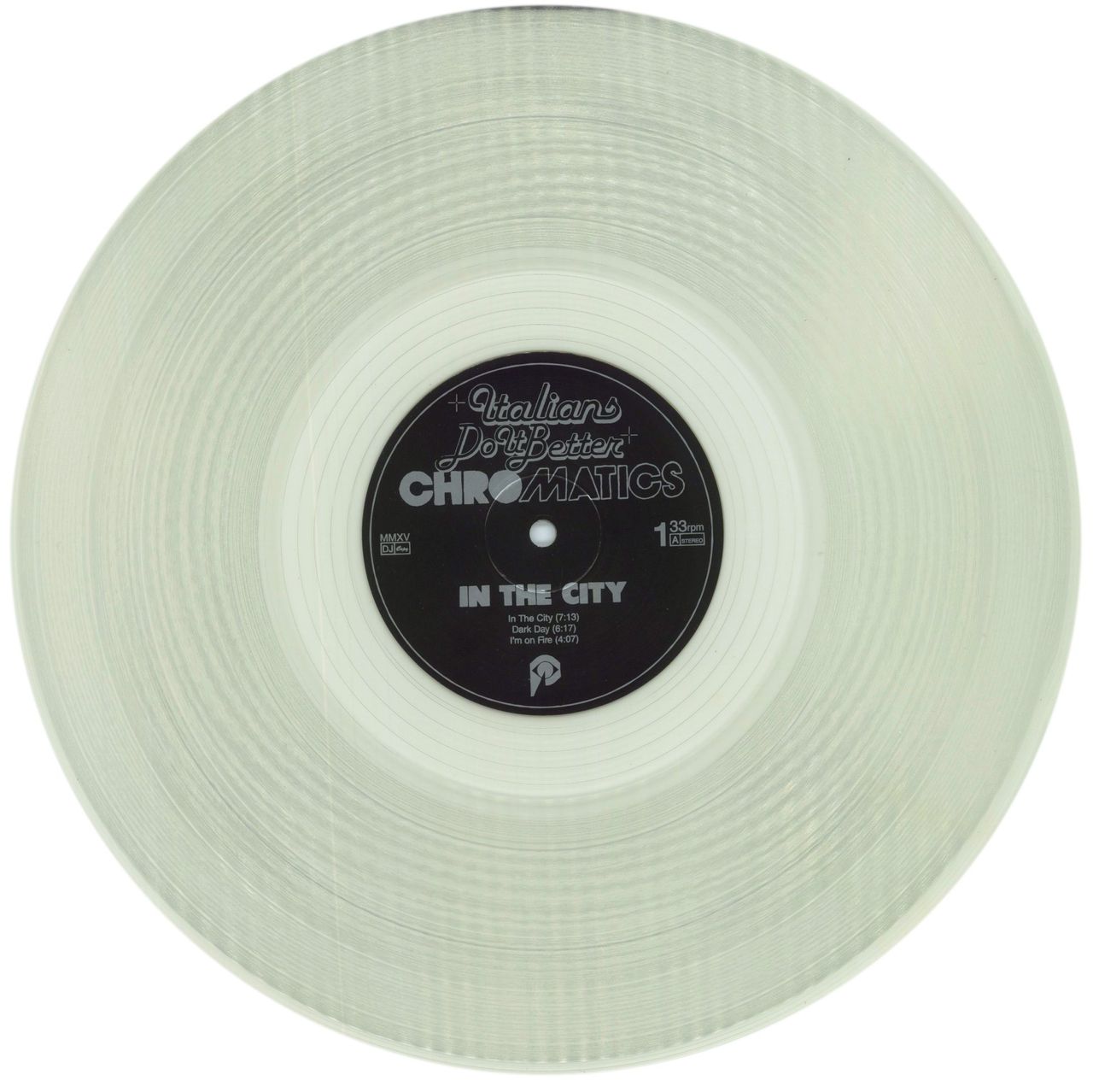Chromatics In Shining Violence - 180 Gram - Clear Vinyl US Vinyl LP