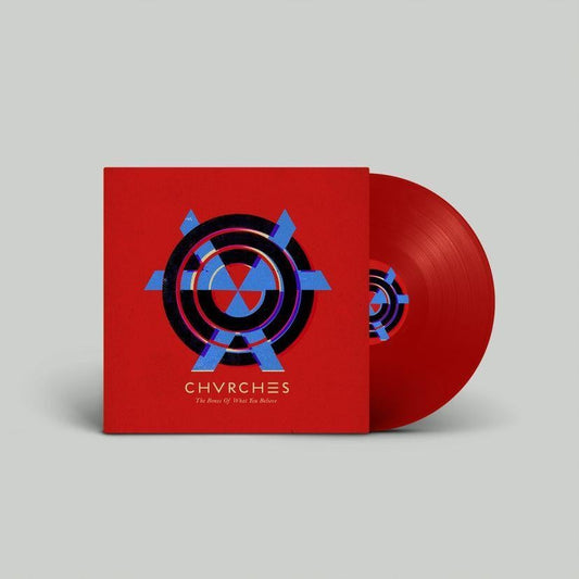 Chvrches - The Bones Of What You Believe - Red Vinyl LP Record