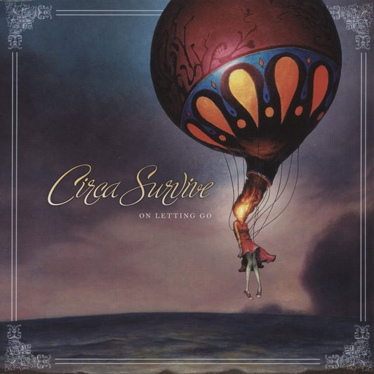 Circa Survive On Letting Go - Black and Pink Mix US Vinyl LP