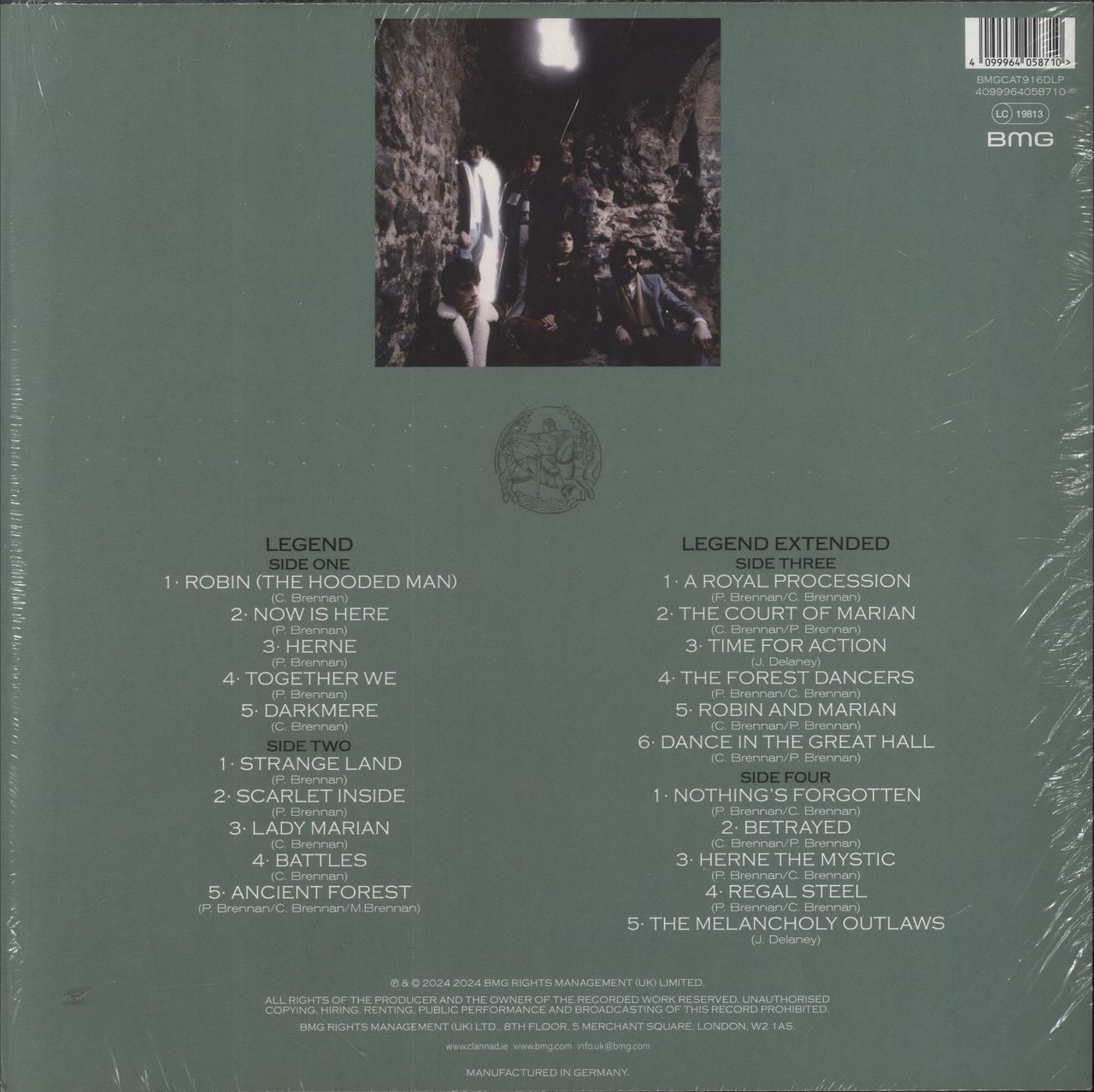 Clannad Legend + Legend Extended - Music From The TV Series 'Robin Of Sherwood' - Sealed UK 2-LP vinyl set