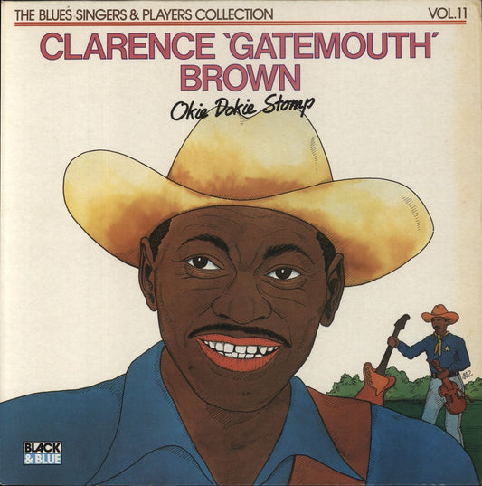 Clarence 'Gatemouth' Brown Okie Dokie Stomps French Vinyl LP