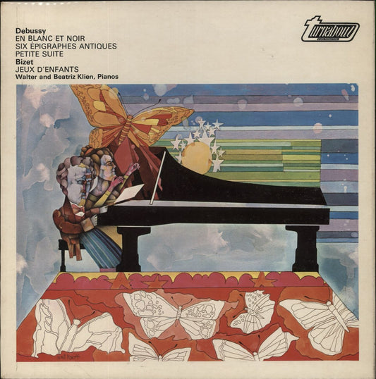 Claude Debussy Debussy (En Blanc Et Noir) (Six Épigraphes Antiques) (Petite Suite). Bizet (Jeux D'Enfants) UK Vinyl LP