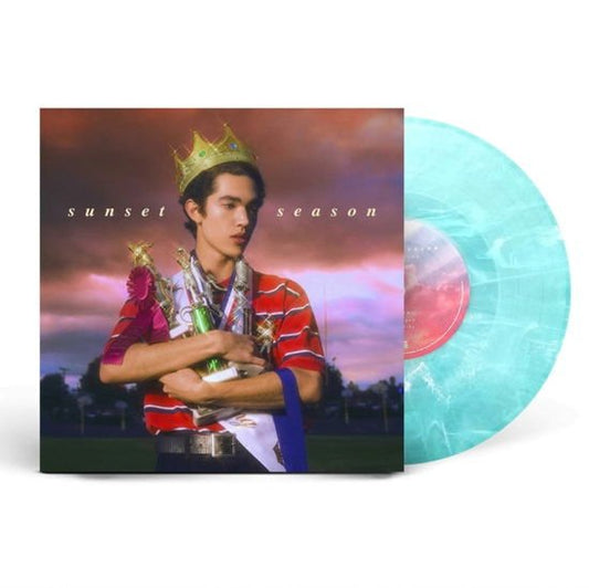 Conan Gray - Sunset Season - Sea Glass & White Marble Vinyl EP Record