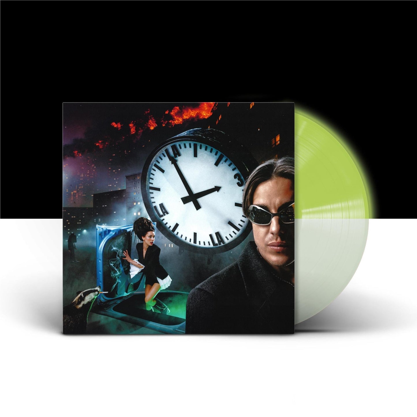 Confidence Man - 3AM (LA LA LA) - Glow In The Dark Vinyl LP Record