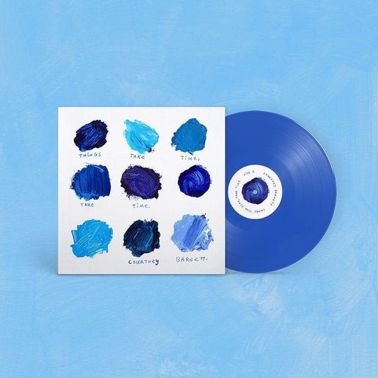 Courtney Barnett - Things Take Time, Take Time - Blue Vinyl LP Record