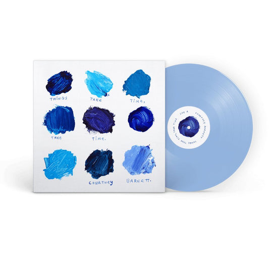 Courtney Barnett - Things Take Time, Take Time - Light Blue Vinyl LP Record