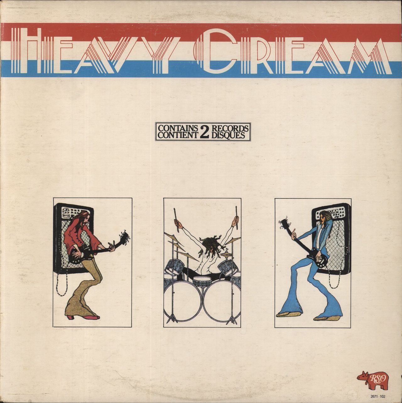 Cream Heavy Cream Canadian 2-LP vinyl set