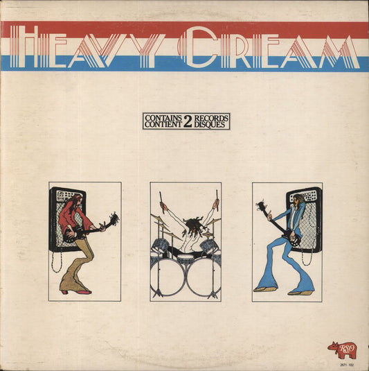 Cream Heavy Cream Canadian 2-LP vinyl set