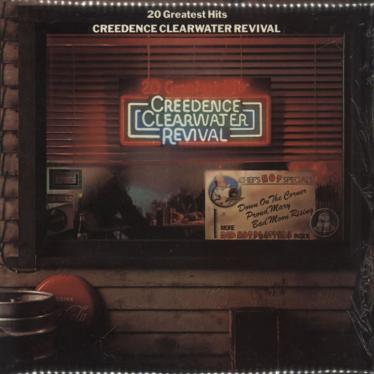 Creedence Clearwater Revival 20 Greatest Hits UK Vinyl LP