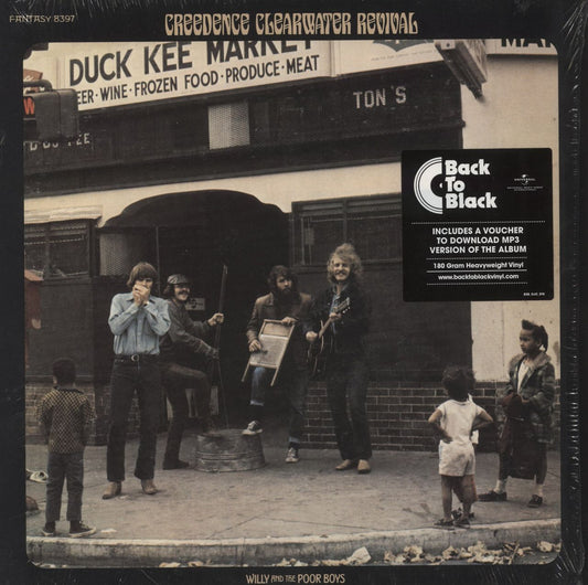 Creedence Clearwater Revival Willy And The Poor Boys UK Vinyl LP