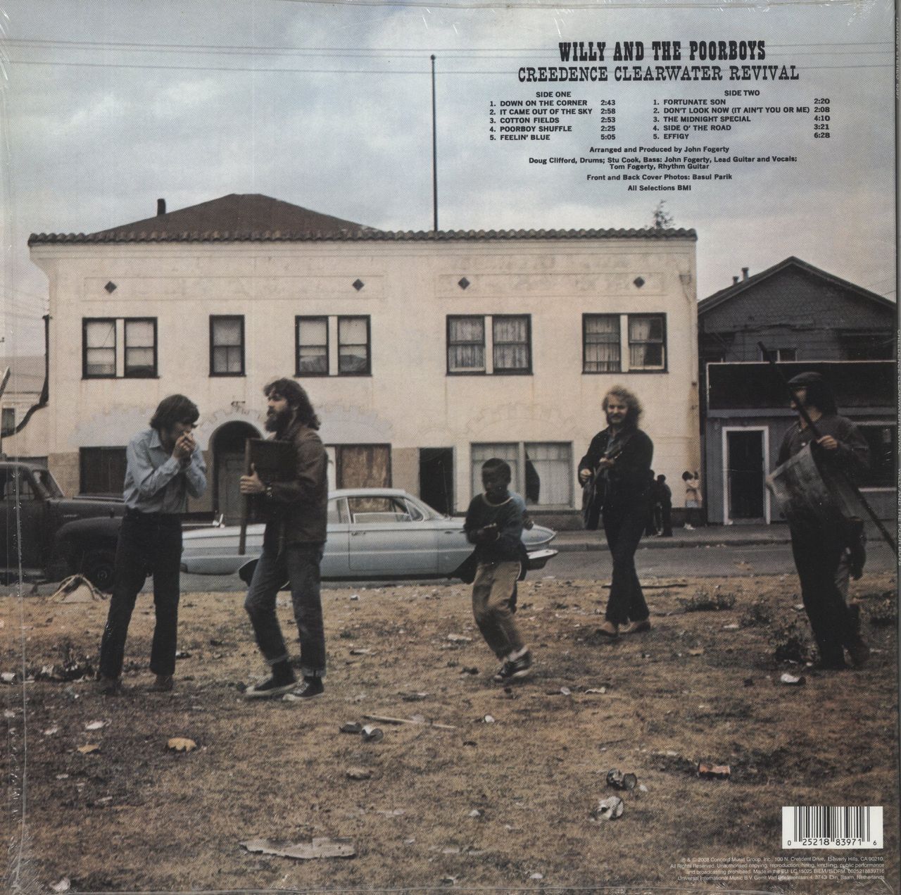 Creedence Clearwater Revival Willy And The Poor Boys UK Vinyl LP