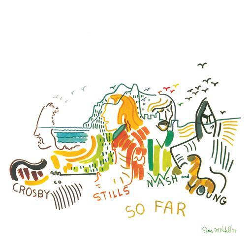 Crosby, Stills, Nash & Young - So Far - Vinyl LP Record