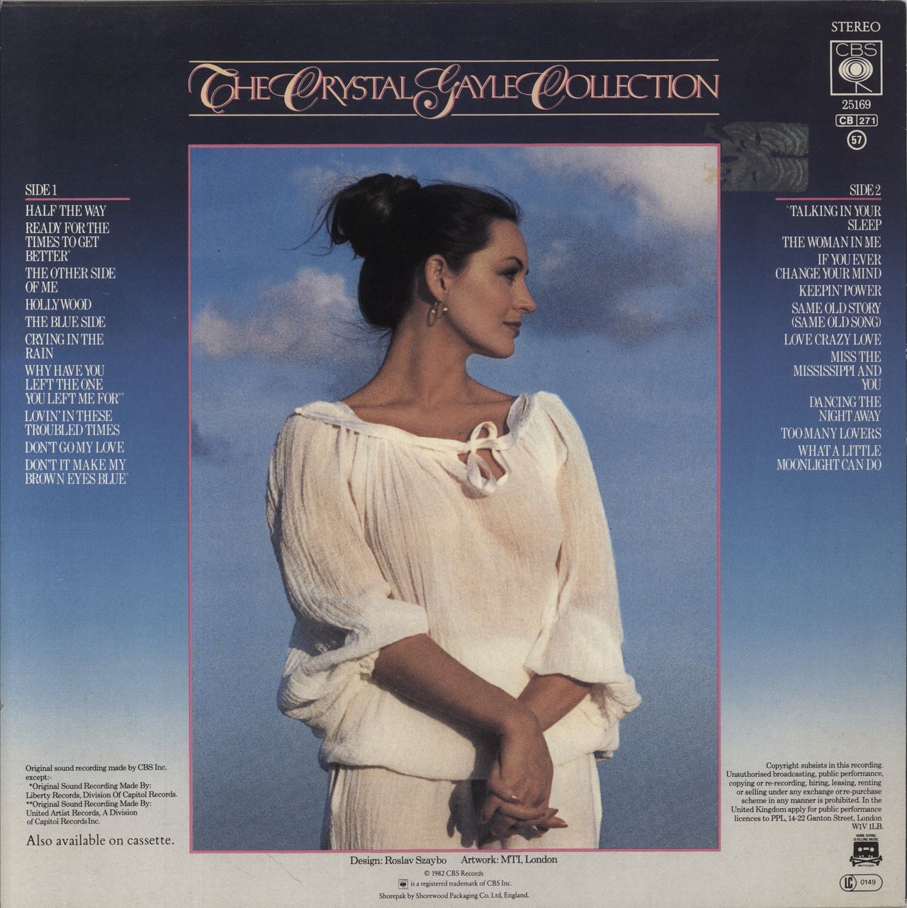 Crystal Gayle The Crystal Gayle UK Vinyl LP
