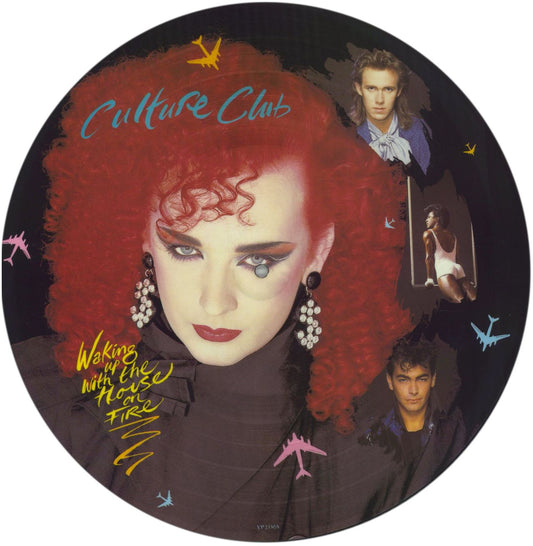 Culture Club Waking Up With The House On Fire UK Picture disc LP